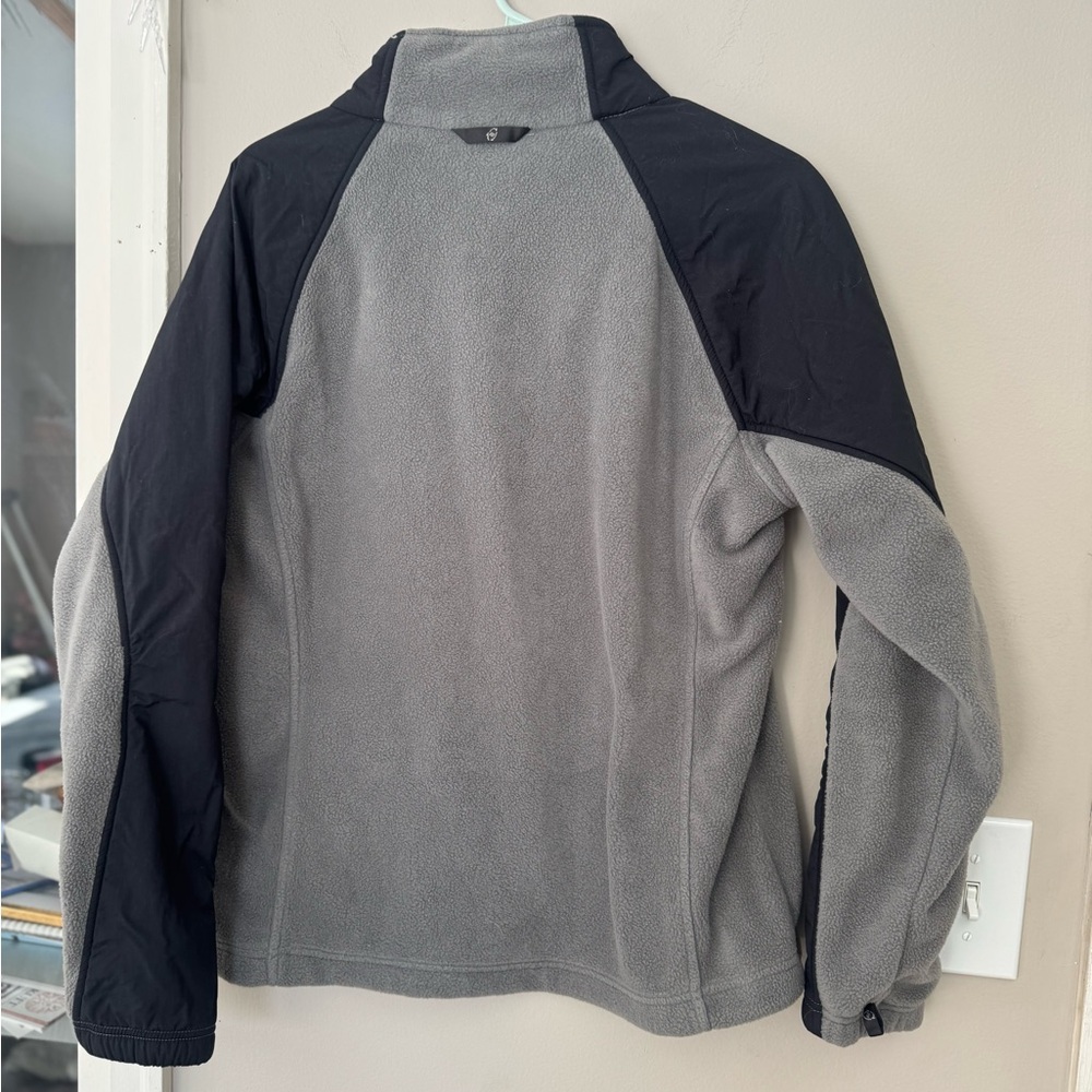 Columbia Full-Zip Fleece Jacket – Gray/Black (Women’s XL) - Picture 5 of 6